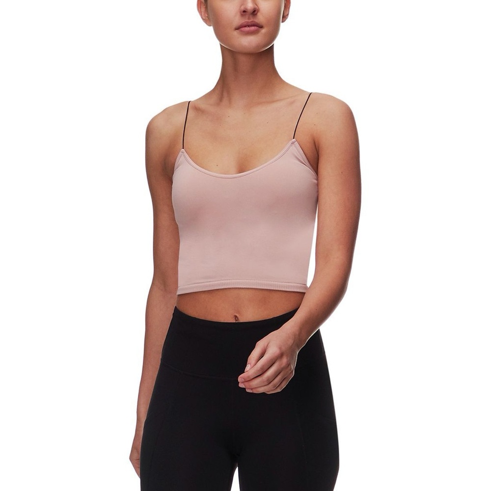 Intimately Free People Seamless Brami Blush Cropped Cami- M/L
